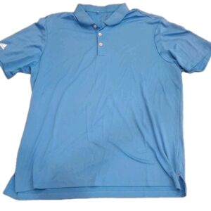 Adidas Men's Blue Polo Active Shirt XL